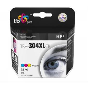 Atrament TB kompat. s HP DJ 3700, Color reman, 18 ml