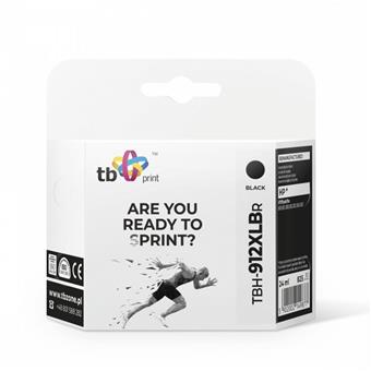 Ink. kazeta TB kompat. s HP OfficeJet Pro 8025 912XL, BK reman.