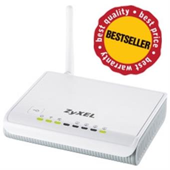 ZyXEL 4xLAN wifi N 150Mbps router NBG-417N