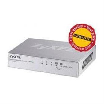 ZYXEL 5x10/100 QoS switch (metal housing) ES-105A