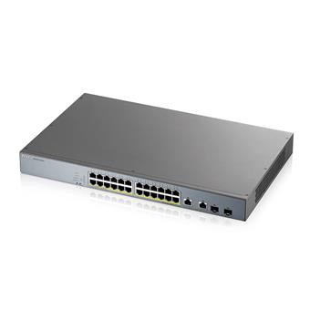 ZYXEL GS1350-26HP 26 Port manged CCTV PoE witch, 375W