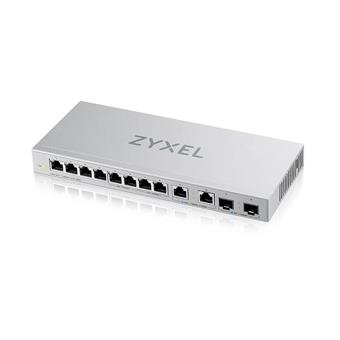 Zyxel XGS1010-12 v2, 12-Port Gigabit Unmanaged Switch with 8-Port 1G + 2-Port 2.5G + 2-Port SFP+