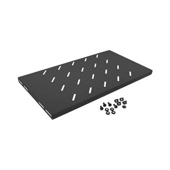LANBERG 19" PEVNÁ POLICE 1U/486X270MM MAX. NOSNOST DO 120 KG ČERNÁ