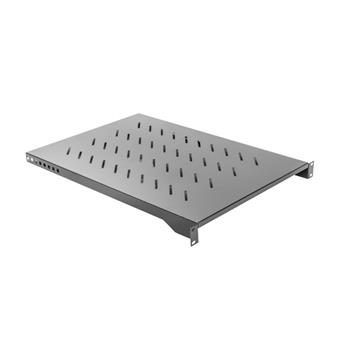 LANBERG19" PEVNÁ POLICE 1U/483X700MM MAX. NOSNOST DO 15 KG ČERNÁ