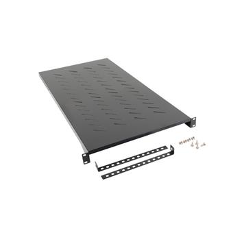 LANBERG 19" PEVNÁ POLICE 1200 MM ČERNÁ (1U/483X910 MM MAX. NOSNOST DO 25 KG, 4BODOVÁ MONTÁŽ)