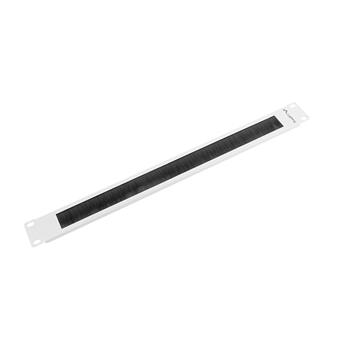 LANBERG 19" KARTÁČOVÝ PANEL 1U ŠEDÝ AK-1101-S