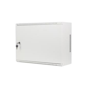 LANBERG 19" RACKOVÁ SKŘÍŇ PRO MONTÁŽ NA STĚNU 4U+3U/540X200 NÍZKOPROFILOVÁ ŠEDÁ (SMONTOVANÁ)