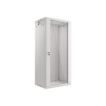 LANBERG RACKOVÁ SKŘÍŇ 19" NÁSTĚNNÁ 27U/600X450 (FLAT PACK) ŠEDÁ V2