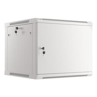 LANBERG RACKOVÁ SKŘÍŇ 19" PRO MONTÁŽ NA STĚNU 9U/600X600 PRO VLASTNÍ MONTÁŽ S KOVOVÝMI DVEŘMI ŠEDÁ