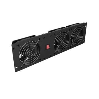 VERTIKÁLNY VENTILAČNÝ PANEL 19?? 3U PRE RACK TRI V