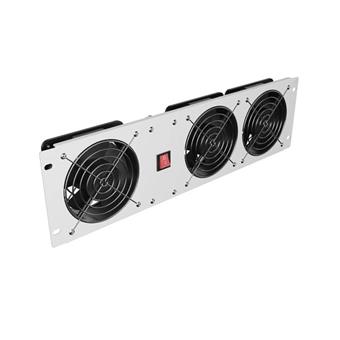 VERTIKÁLNY VENTILAČNÝ PANEL 19?? 3U PRE RACK TRI V