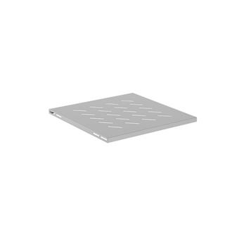 POLICA PRO 19" SKRINE 600MM ŠEDÁ LANBERG (1U/480X475MM NOSNOSŤ DO 120KG, 4BODOVÁ MONTÁŽ)