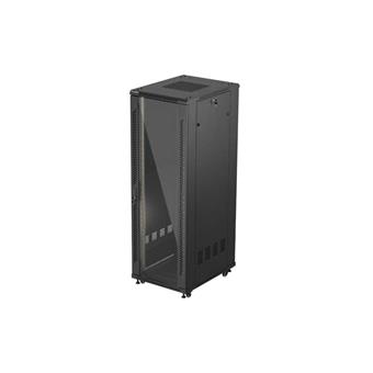 19" VOLNĚ STOJÍCÍ RACKOVÁ SKŘÍŇ 37U/600X800 (FLAT PACK) S PROSKLENÝMI DVEŘMI ČERNÁ LANBERG