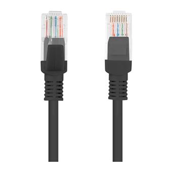 PATCHCORD CAT.5E UTP 20M BLACK FLUKE PASS LANBERG