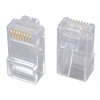 Konektor RJ45 CAT5E UTP 8p8c pre lícnu 1ks