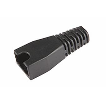 Ochrana RJ45 non-snag proof černá 100 ks