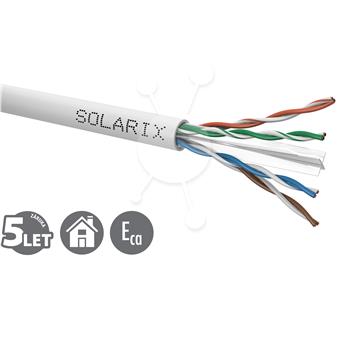 Instalační kabel Solarix CAT6 UTP PVC Eca 305m/box SXKD-6-UTP-PVC