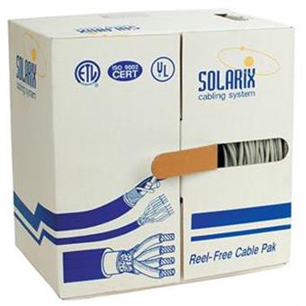 Instalační kabel Solarix CAT5E FTP PVC 305m/box