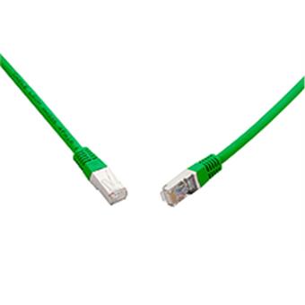 SOLARIX 10G patchkábel CAT6A SFTP LSOH 2m, zelený