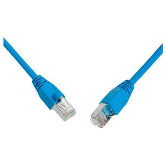SOLARIX patch kabel CAT5E SFTP PVC 1m modrý