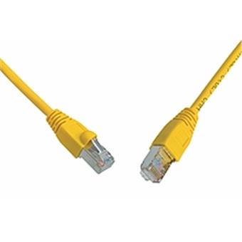 SOLARIX patch kabel CAT5E SFTP PVC 0,5m žlutý