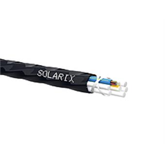Zafukovací kabel Micro 12vl 9/125 HDPE Fca černý, cena za metr