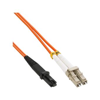 Optický patchkábel duplex MTRJ-LC 50/125 um MM, 1m, OM2