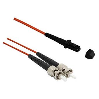 Optický patchkábel duplex MTRJ-ST 50/125 um MM, 3m, OM2