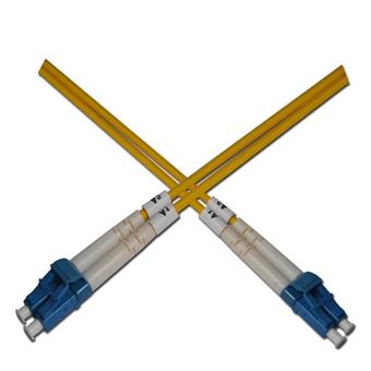Optický patchkabel duplexní, LC-LC 9/125um SM,100m