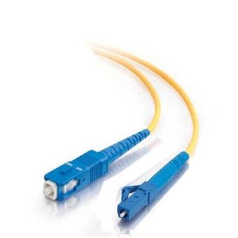 Optický patchkabel SIMPLEX, LC/UPC-SC/UPC 9/125um SM, 2m, G657A, 1,8mm, OS2