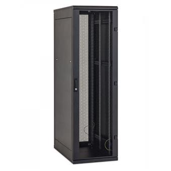 Stojan.rack 32U 600x600 dveře plech pravé černý