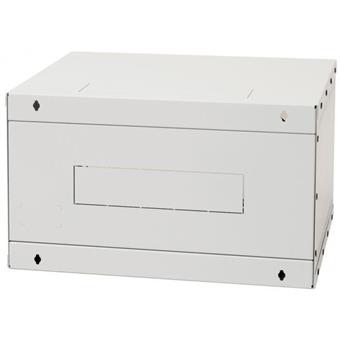 19"rozvaděč jednodíl.4U/400mm FLAT-PACK plech.dv.