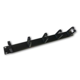 19" vyvazovací panel 1U 5x tvrdé plast. oko 3x6cm