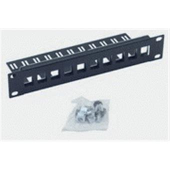 Patch panel 10"  10portů MODULÁRNÍ 1U