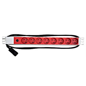 Napájací panel PDU 19",8xČSN,1xC14,10A,1U,kábel 2m