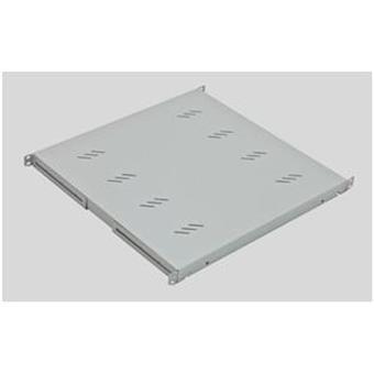 19' polica A4 perforovaná 1U/750mm,max.80kg čierna