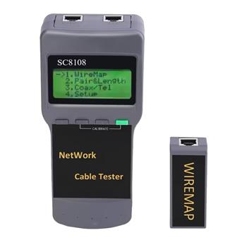 W-Star Síťový multifunkční UTP kabel tester RJ45 WSSC8108