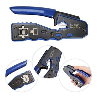 Kleště UTP WS-EZ670 profesionální kleště  EZ Cat6, Cat5, RJ45EZ, STP