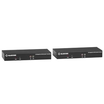 KVM Extender Kit cez CATx - 4K, DP, USB 2.0,audio