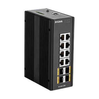 D-Link DIS-300G-12SW Industrial Gigabit Managed Switch with SFP slots