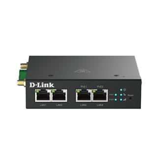 D-Link DWM-314-TP/E 4G MCPoEM - 4x Fast Eth (2x PoE)