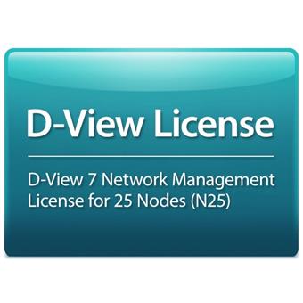 D-Link D-View 7 License for 25 Nodes