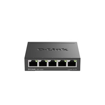 D-Link DGS-105GL Kovový 5-portový Gigabit stolní switch