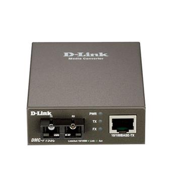 D-Link DMC-F15SC/E - 10/100BaseTX to 100BaseFX (SC) Single-mode Media Converter (15km)