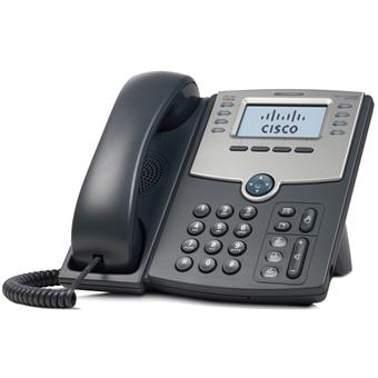 Cisco 8 Line IP tel., Display,PoE,PC Port, SPA508G