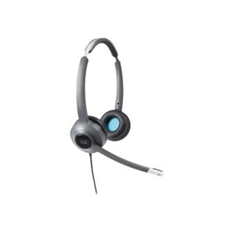 Cisco Headset 522 (Wired Dual with 3.5mm connector and USB-C Adapter)