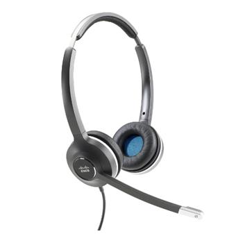 Cisco Headset 532 (Wired Dual with Quick Disconnect coiled RJ Headset Cable)