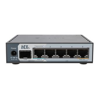 MikroTik E60iUGS, hEX S (2025 version) s RouterOS L4, desktop