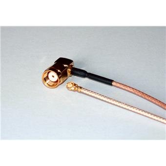 Pigtail U.FL - RSMA/M, kabel 2mm, 20cm