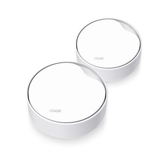 TPLink AX3000 Smart Home WiFi6 System with POE Deco X50-PoE(2-pack)